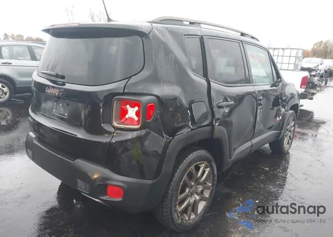 2016 Jeep Renegade 75Th Anniversary from USA, damaged, VIN ZACCJBBT6GPD14902